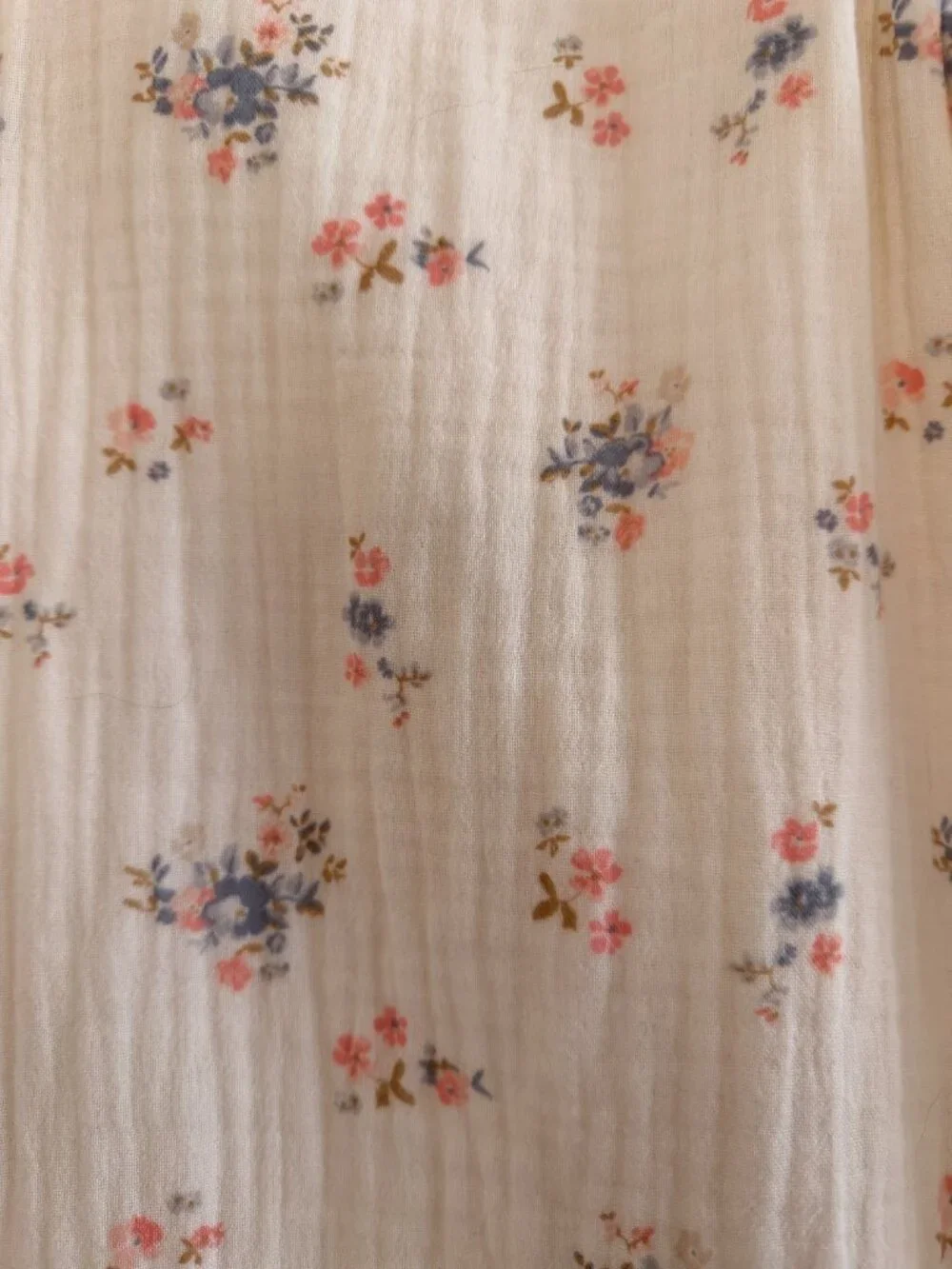 Little Planet (by Carters) Flower Print Muslin Sleep Sack - Size S (0-6 months)